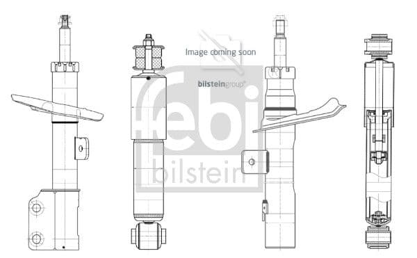 amortizor FEBI BILSTEIN 1002733