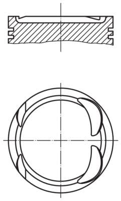 Piston MAHLE 021 PI 00117 002