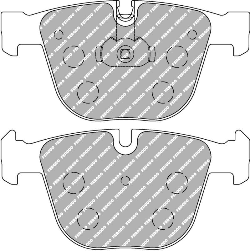 set placute frana,frana disc FERODO FCP1672H