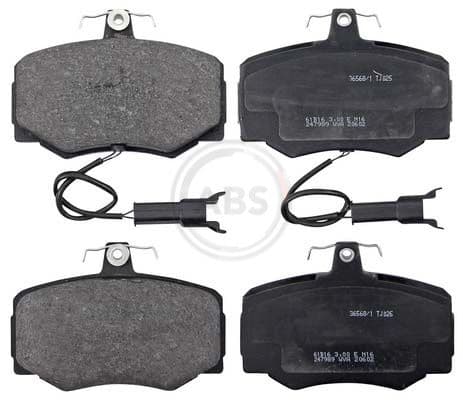 set placute frana,frana disc ABS 36568/1