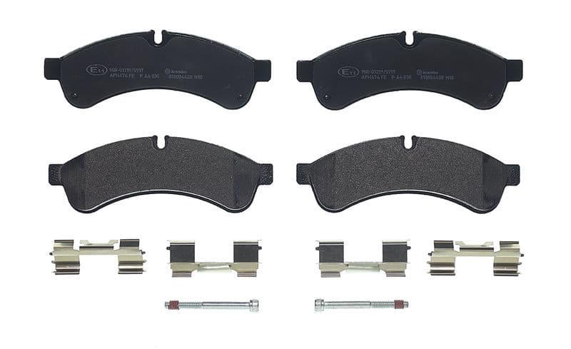 set placute frana,frana disc BREMBO PRIME LINE P A6 030