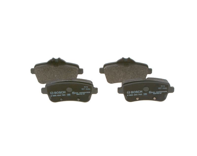 set placute frana,frana disc BOSCH 0 986 494 783