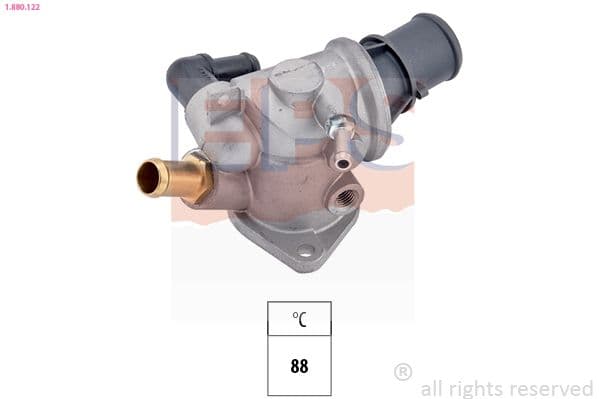 termostat,lichid racire EPS Made in Italy - OE Equivalent 1.880.122