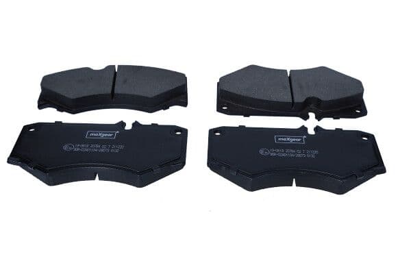 set placute frana,frana disc MAXGEAR 19-0618
