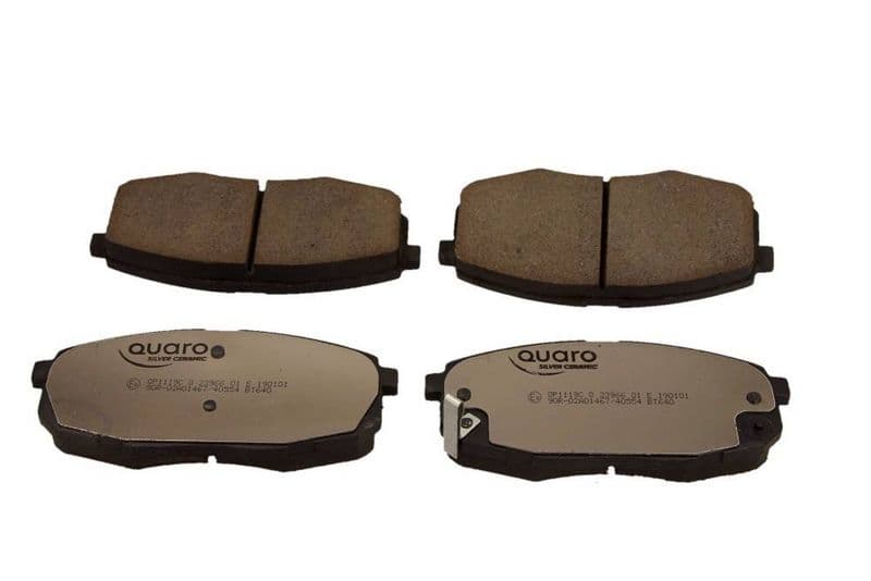 set placute frana,frana disc QUARO SILVER CERAMIC QP1119C