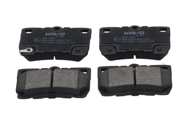 set placute frana,frana disc KAVO PARTS KBP-9083