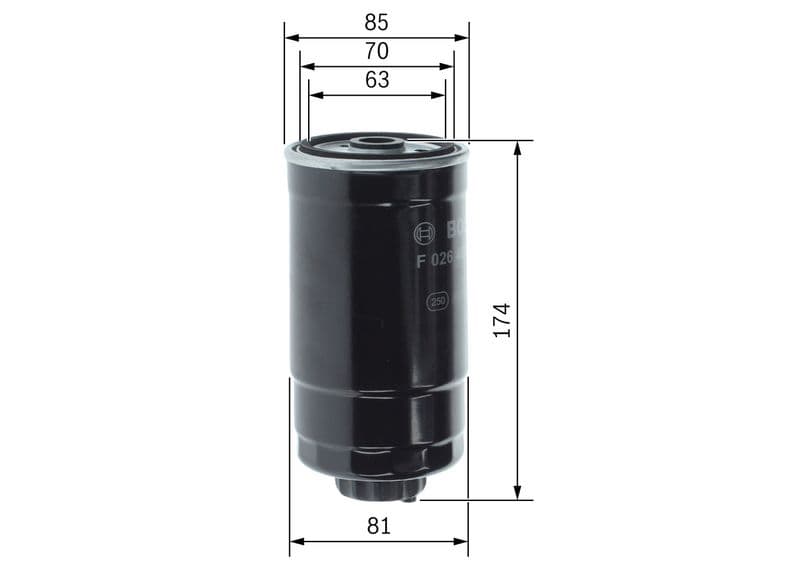 filtru combustibil BOSCH F 026 402 048