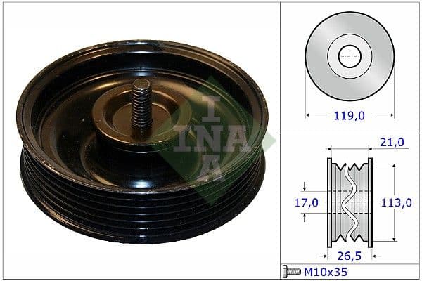 Rola ghidare/conducere, curea transmisie Schaeffler INA 532 0695 10