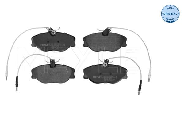 set placute frana,frana disc MEYLE -ORIGINAL: True to OE. 025 218 0119/W