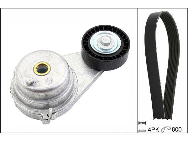 Set curea transmisie cu caneluri Schaeffler INA 529 0147 10
