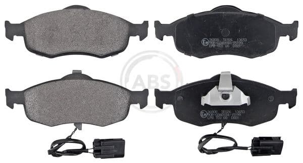 set placute frana,frana disc A.B.S. 36808