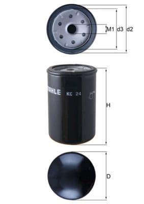 filtru combustibil MAHLE KC 24