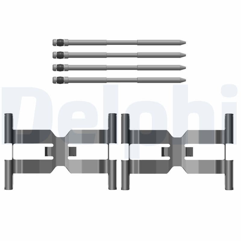 Set accesorii, placute frana DELPHI LX0796