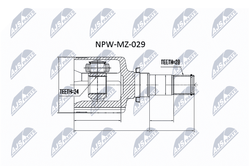 Set articulatie, planetara NTY NPW-MZ-029