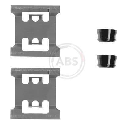 Set accesorii, placute frana ABS 1145Q
