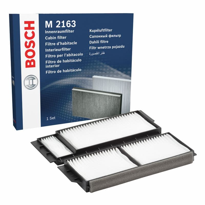 Filtru, aer habitaclu BOSCH 1 987 432 163