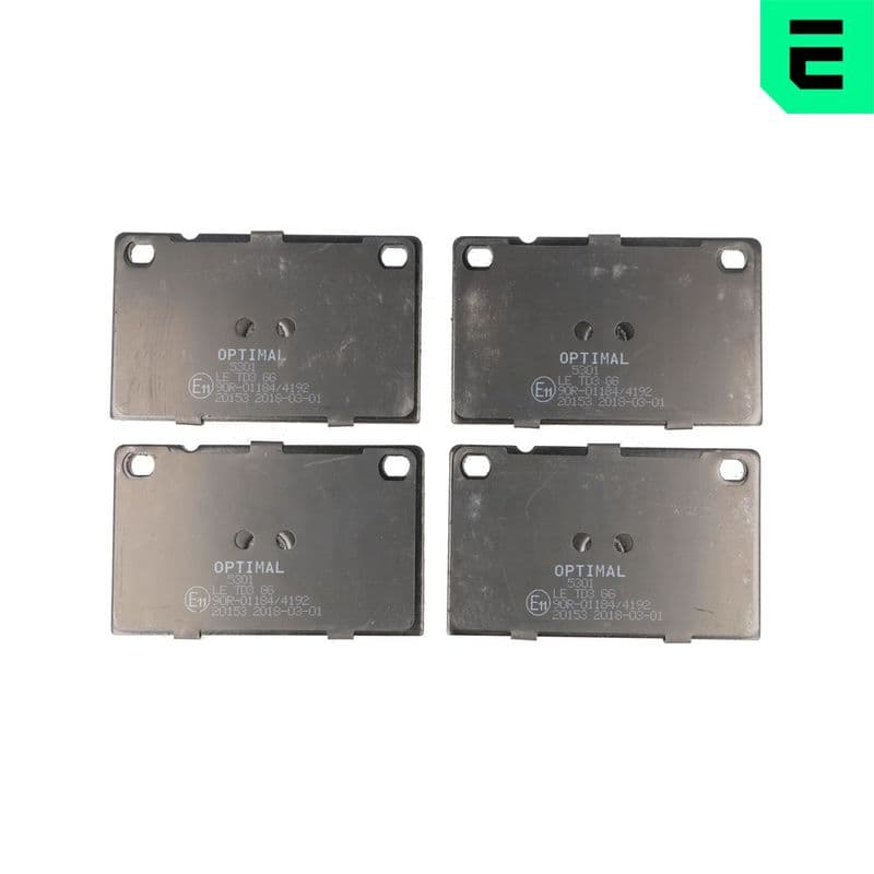 set placute frana,frana disc OPTIMAL BP-05301