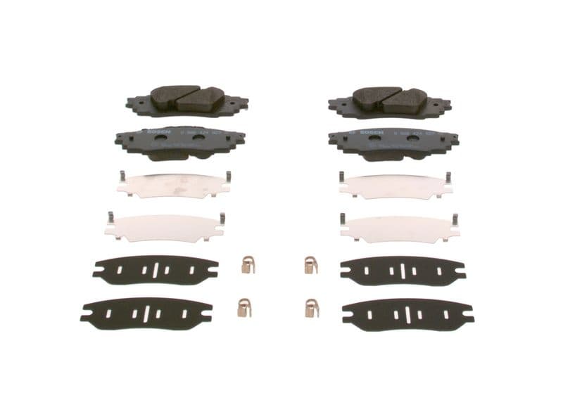set placute frana,frana disc BOSCH 0 986 424 927