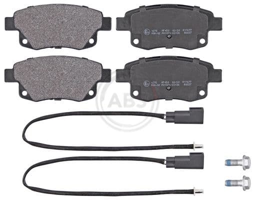 set placute frana,frana disc ABS 37560