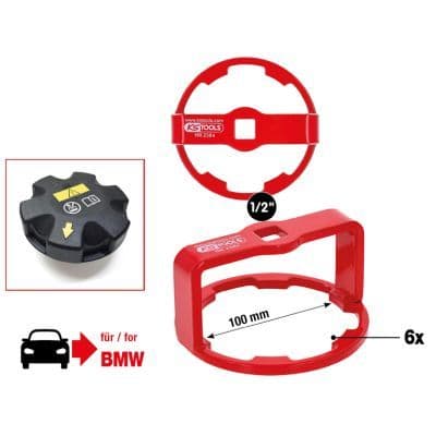 Sculă de demontare, capac de închidere radiator KS TOOLS 150.2384