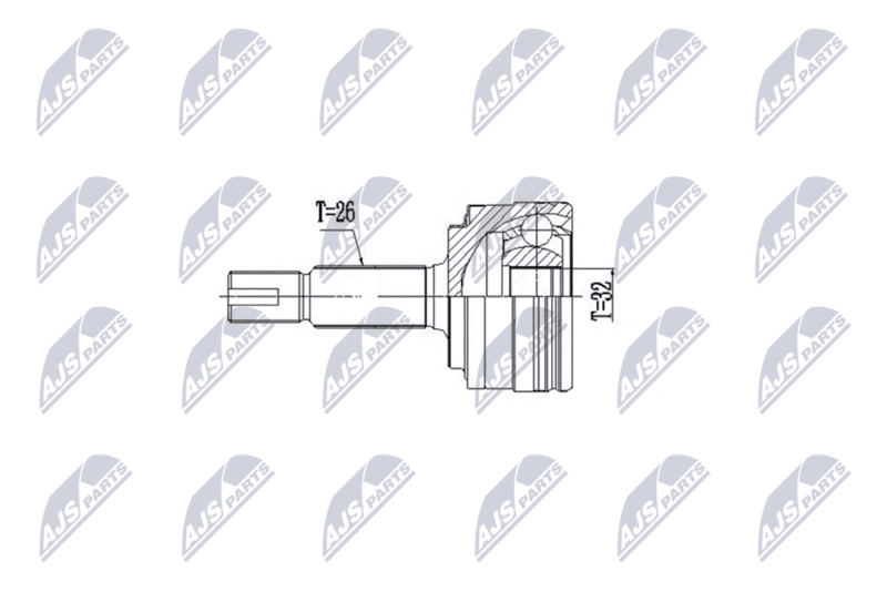Set articulatie, planetara NTY NPZ-TY-107