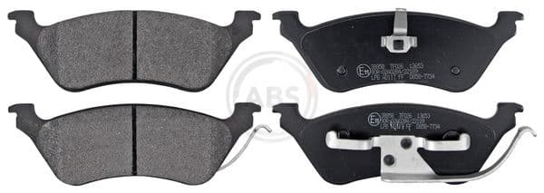 set placute frana,frana disc ABS 38858