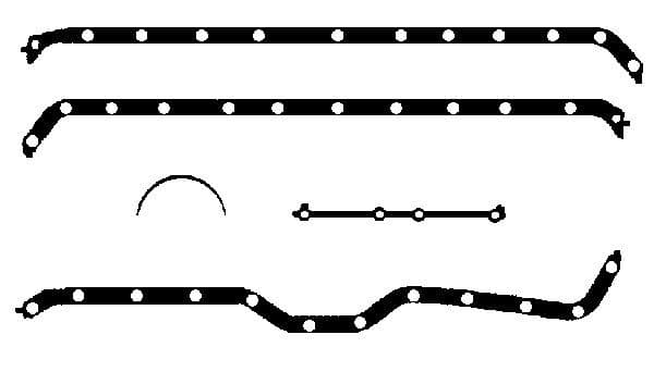 set garnituri, baie ulei BGA OK5391