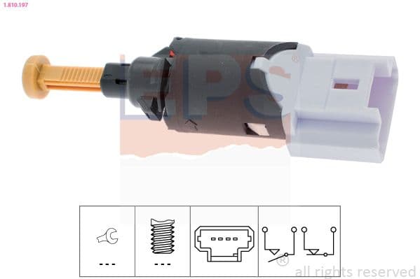 Comutator lumini frana EPS Made in Italy - OE Equivalent 1.810.197