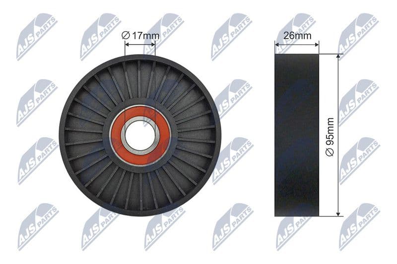 rola intinzator,curea transmisie NTY RNK-KA-010