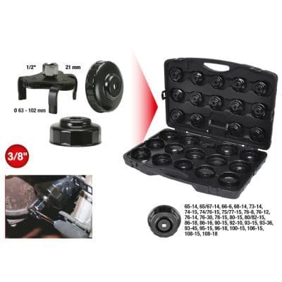 Set chei filtre de ulei KS TOOLS 150.9350