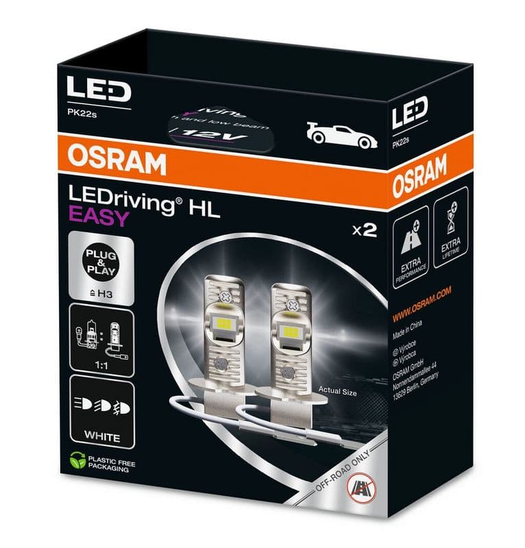 Bec, far faza lunga ams-OSRAM LEDriving® HL EASY 64151DWESY-2HB