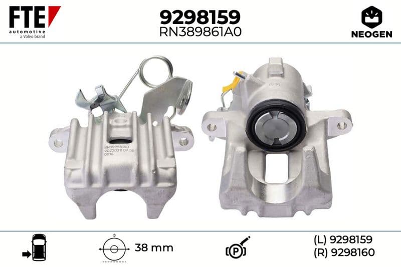 Etrier frana FTE NEOGEN 9298159