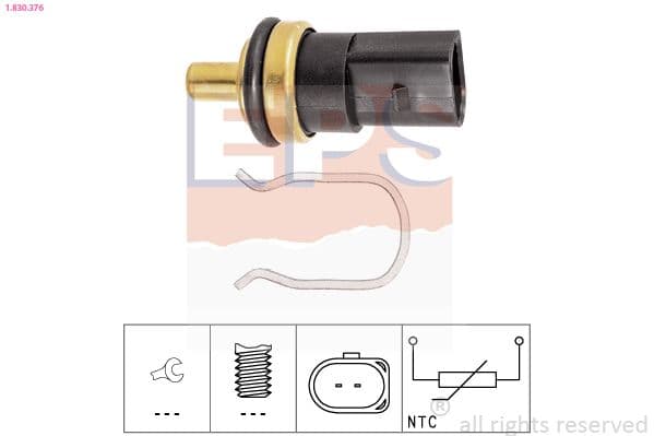 senzor,temperatura combustibil EPS Made in Italy - OE Equivalent 1.830.376