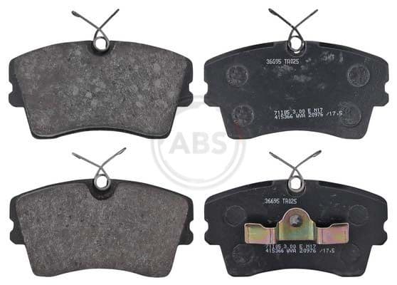 set placute frana,frana disc ABS 36695