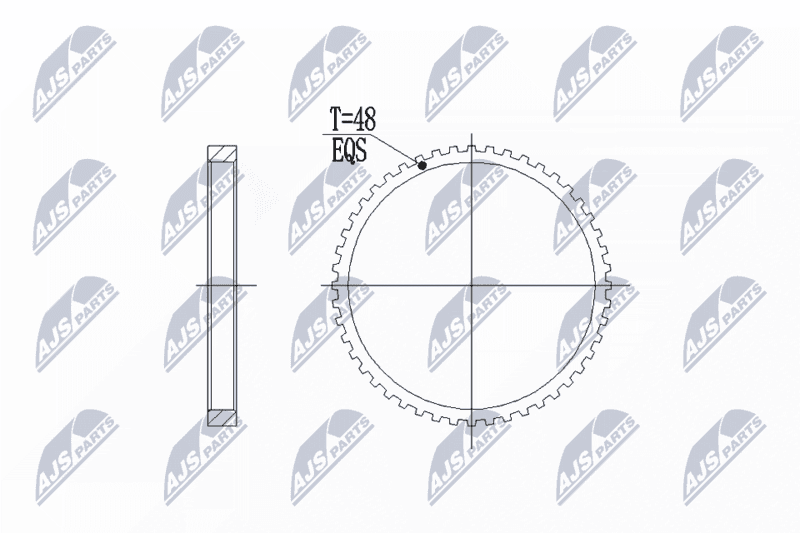 Inel senzor, ABS NTY NZA-VV-002