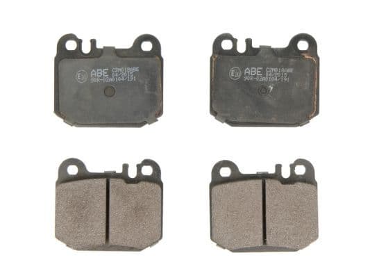 set placute frana,frana disc ABE C2M018ABE