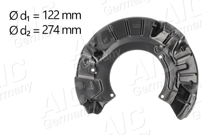 protectie stropire,disc frana AIC Calitatea originală 57128