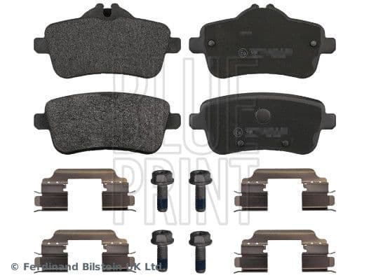 set placute frana,frana disc BLUE PRINT ADU174216