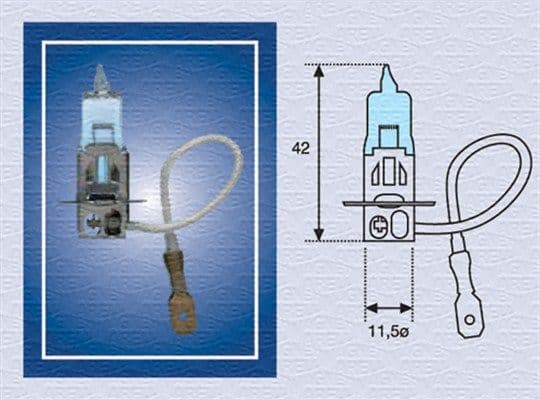 Bec, proiector ceata MAGNETI MARELLI 002604100000