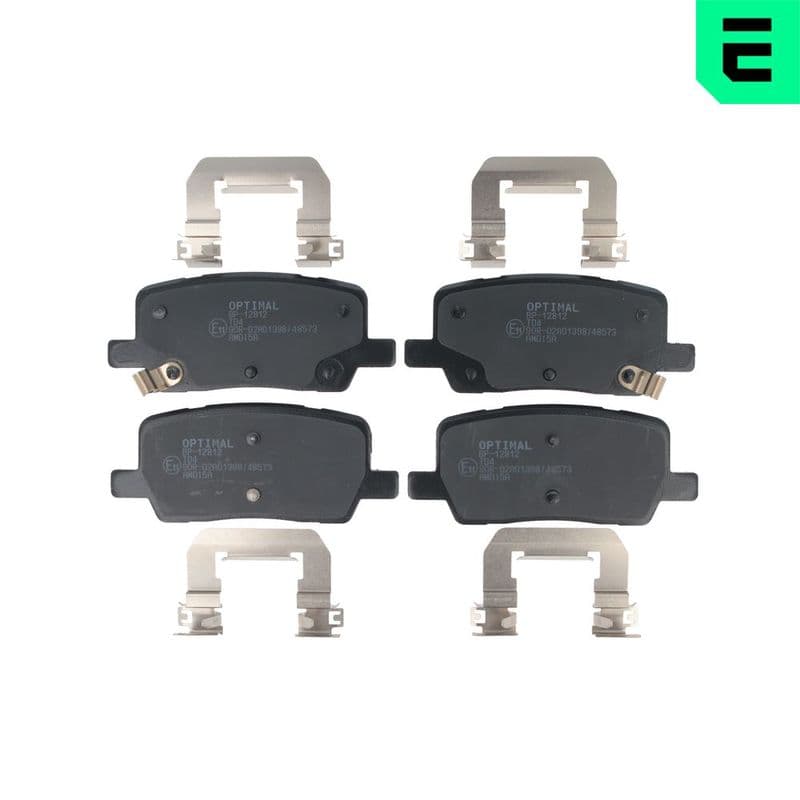 set placute frana,frana disc OPTIMAL BP-12812