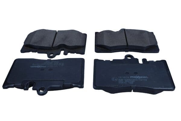 set placute frana,frana disc MAXGEAR 19-3874