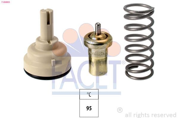 termostat,lichid racire FACET Made in Italy - OE Equivalent 7.8686S
