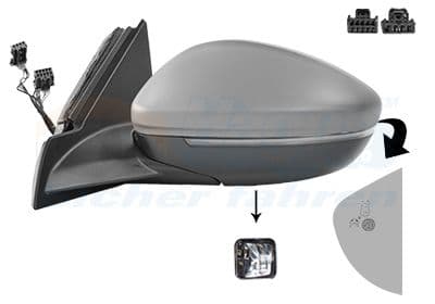 Oglinda exterioara VAN WEZEL * HAGUS * 4043827