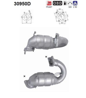 Catalizator AS-PL 30950D