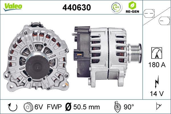 Generator / Alternator VALEO 440630