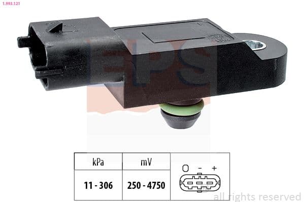senzor presiune aer EPS Made in Italy - OE Equivalent 1.993.121