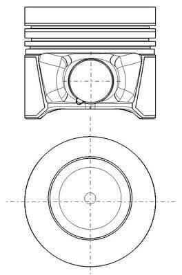Piston MAHLE 028 PI 00179 000