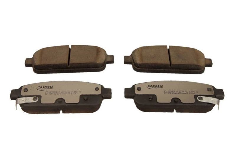 set placute frana,frana disc QUARO SILVER CERAMIC QP3663C