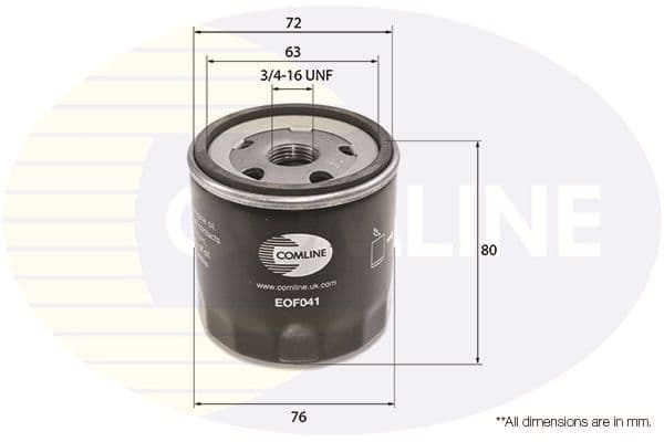 Filtru ulei COMLINE EOF041