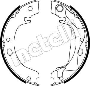 Set saboti frana, frana de mana METELLI 53-0446
